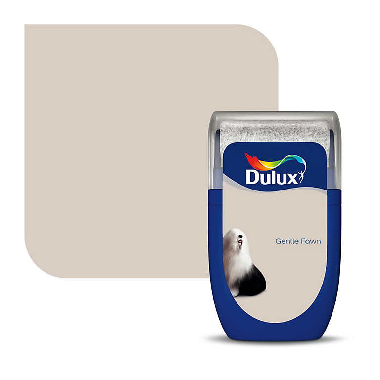 Dulux Standard Gentle fawn Matt Emulsion paint, 30ml Tester pot | Compare The Build
