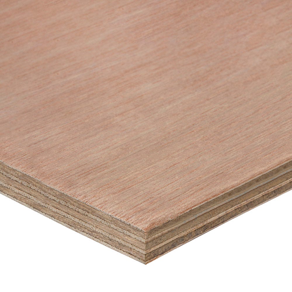 Product image for 12mm Far Eastern Marine Grade Plywood 2440mm X 1220mm (8' X 4') Pack Of 75