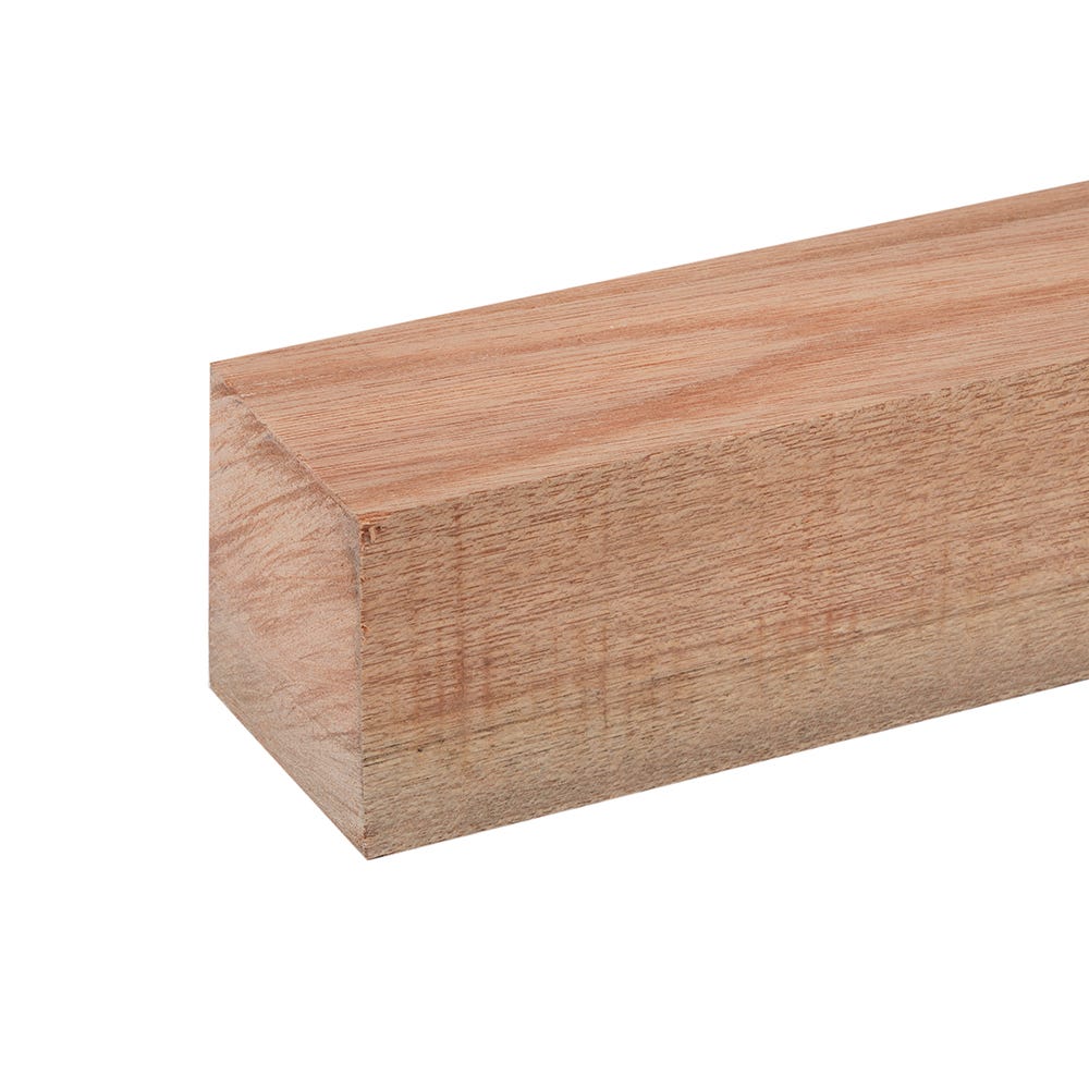 Product image for 70mm X 70mm Planed Hardwood Meranti PAR Timber (3'' X 3'')