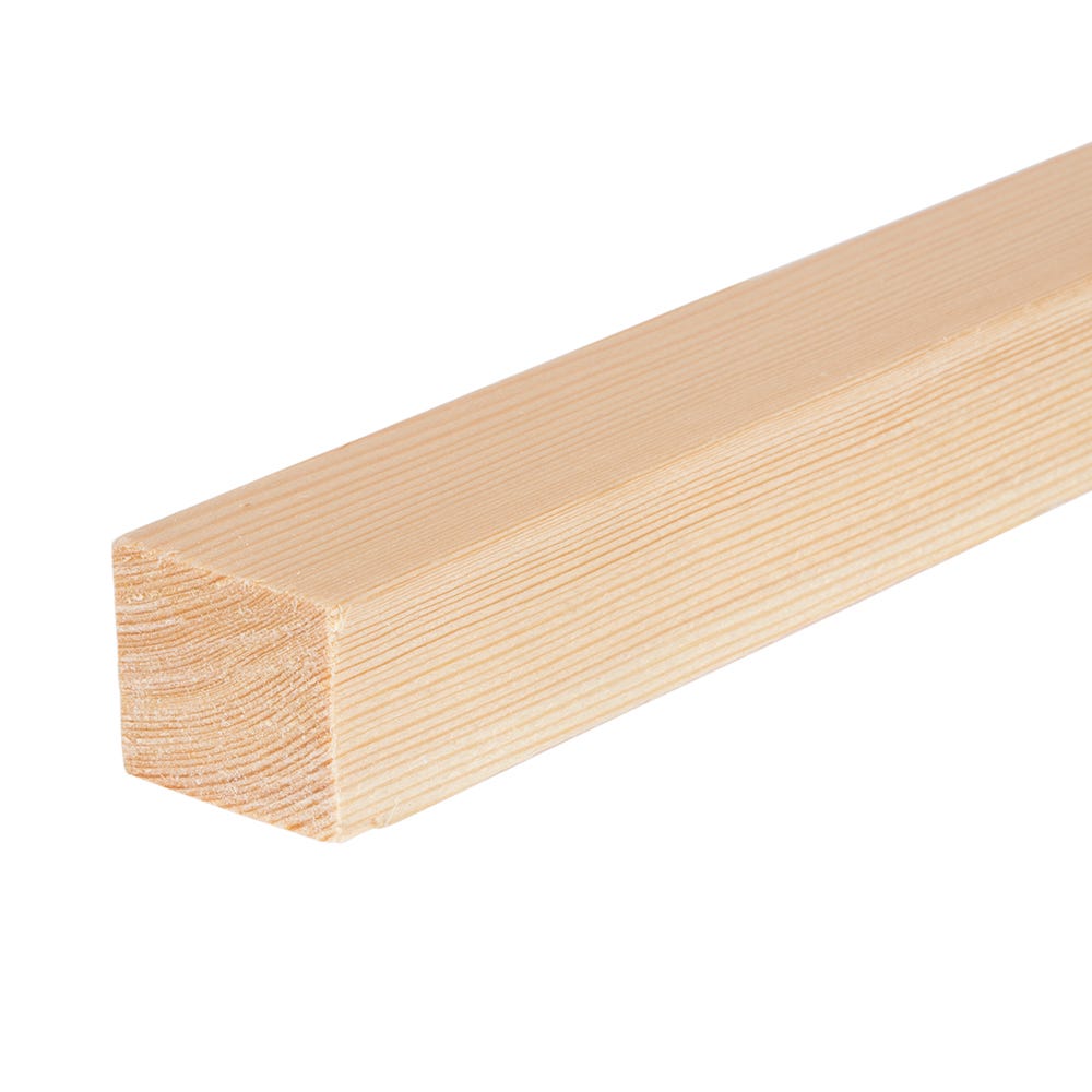 Product image for 32mm X 38mm Planed Softwood PAR Timber (1.5'' X 1.25'') Finish 27mm X 33mm