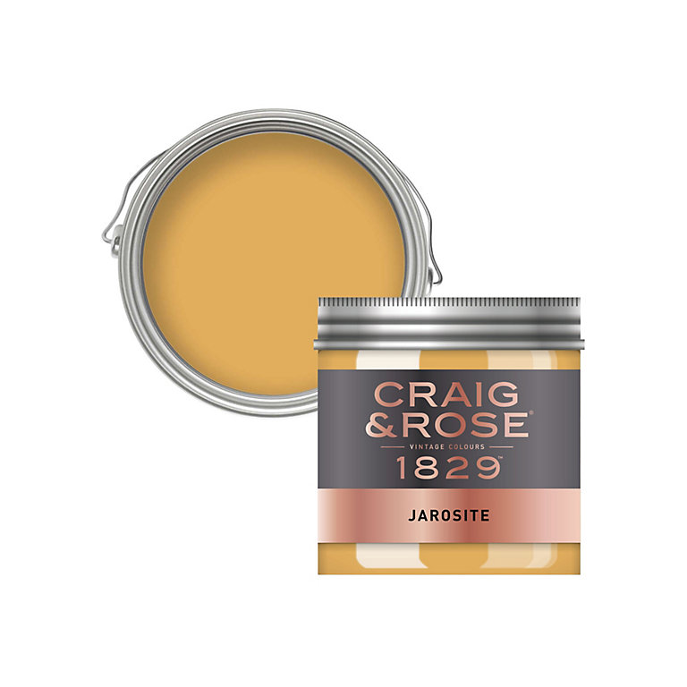 Product image for Craig & Rose 1829 Jarosite Chalky Emulsion paint, 50ml