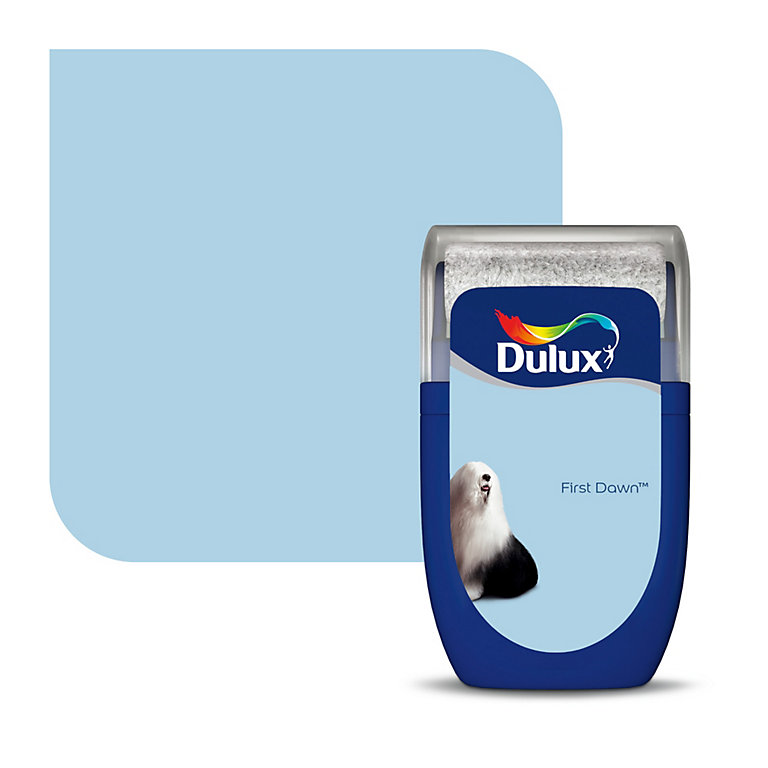 Product image for Dulux Standard First dawn Matt Emulsion paint, 30ml Tester pot