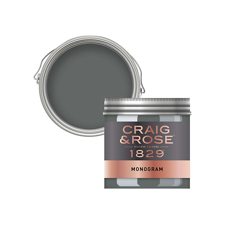 Product image for Craig & Rose 1829 Monogram Chalky Emulsion paint, 50ml