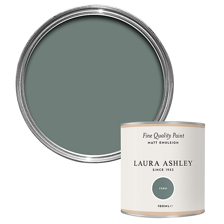 Product image for Laura Ashley Fern Matt Emulsion paint, 100ml