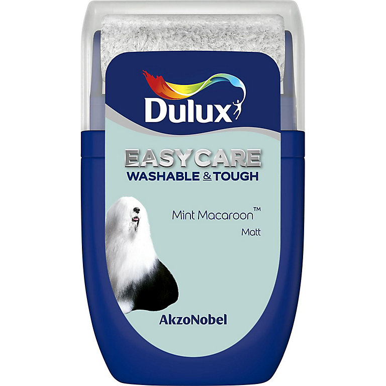 Product image for Dulux Easycare Mint macaroon Matt Emulsion paint, 30ml Tester pot