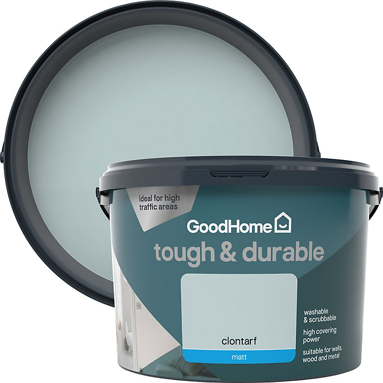 Product image for GoodHome Durable Clontarf Matt Emulsion paint, 2.5L