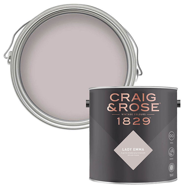 Product image for Craig & Rose 1829 Lady Emma Chalky Emulsion paint, 2.5L