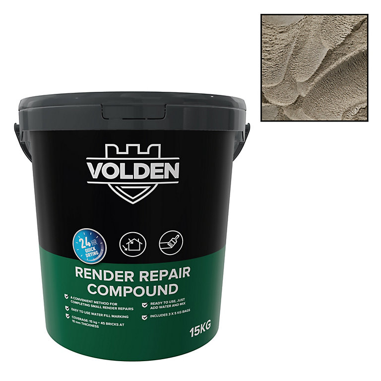 Image of Volden Repair Render compound, 15kg Tub - Requires mixing before use