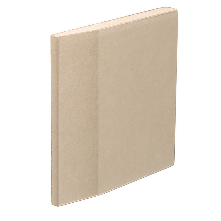 Image of Gyproc Standard Tapered edge Plasterboard, (L)2.4m (W)1.2m (T)9.5mm