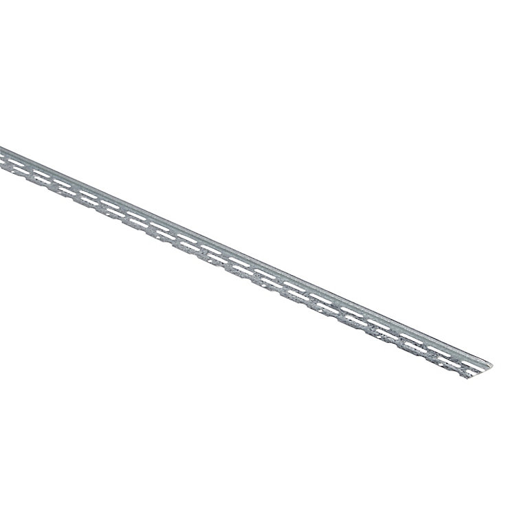 Product image for Expamet Galvanised steel Stop bead, (L)2.4m (W)25mm