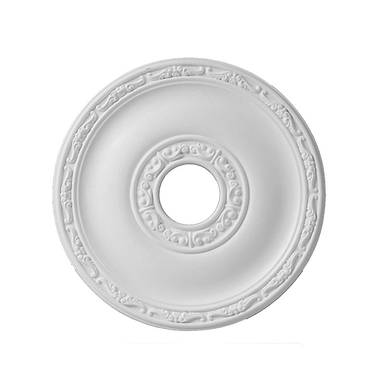 Product image for Colours Nayak Traditional Polyurethane Ceiling rose, (Dia)405mm