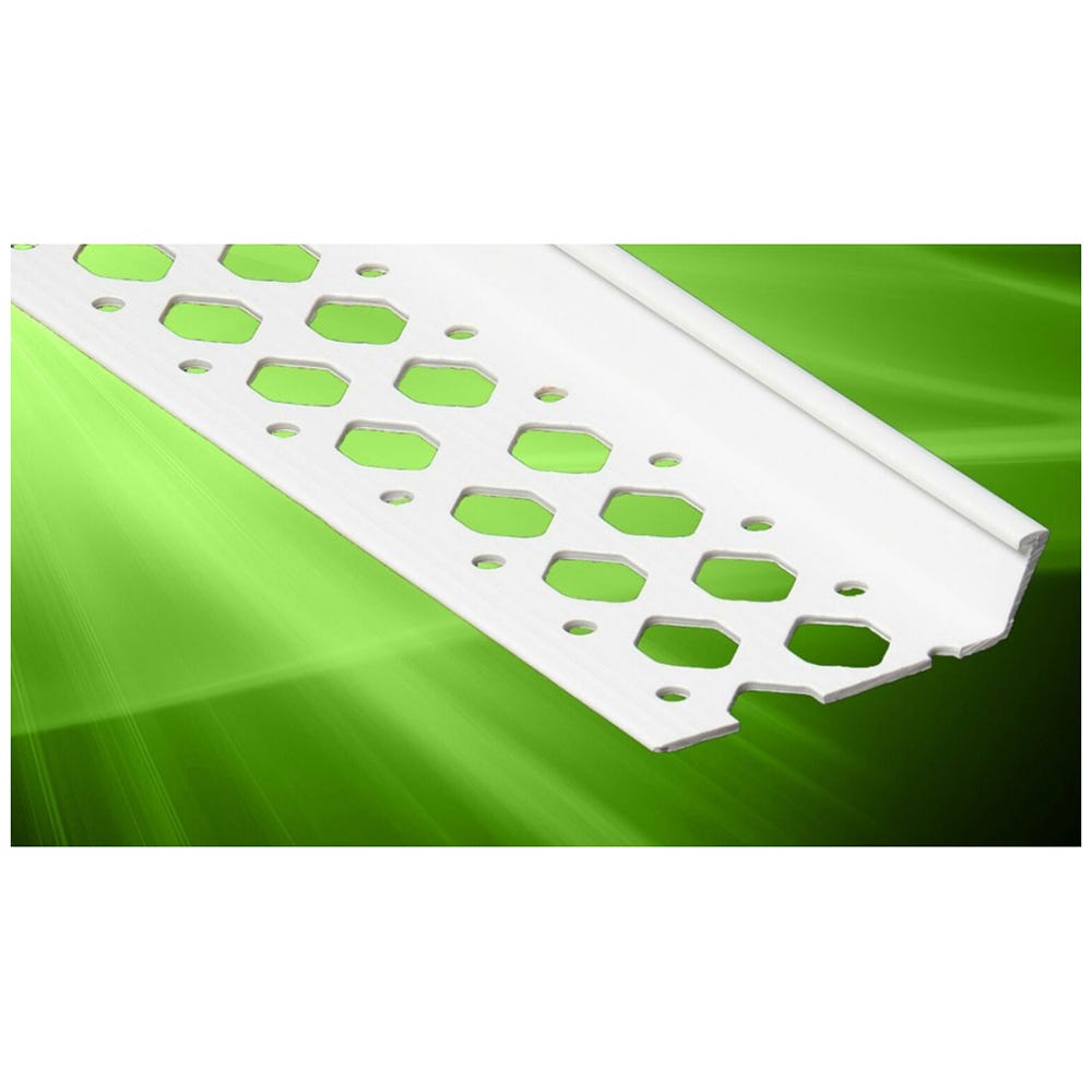 20mm Speed Pro PVC Bellcast Bead White 3000mm