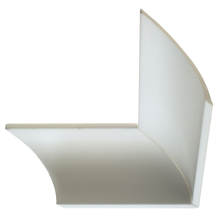 Product image for Colours Altamira Classic C-shaped Polystyrene Internal & external Coving corner (L)180mm (W)100mm, Pack of 2