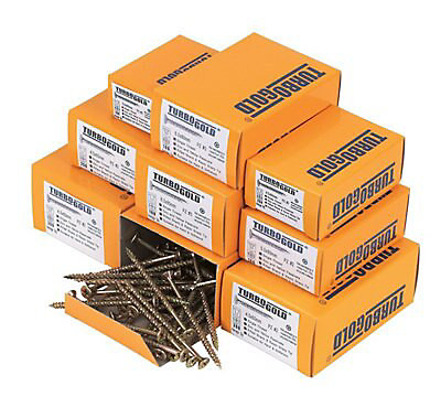 Product image for TurboGold Double-countersunk Screws trade case