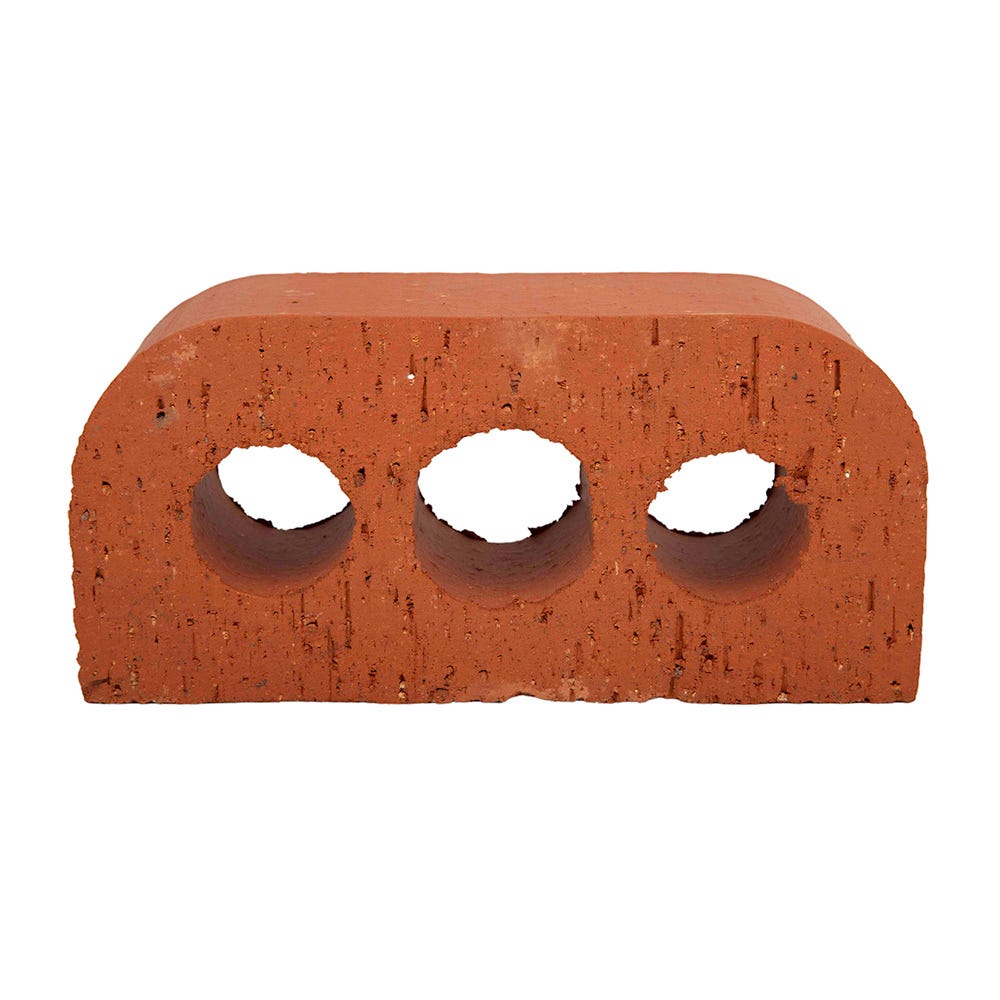 Image of Wienerberger Engineering Brick Double Bullnose Smooth Red BN2.2