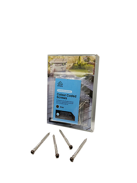 Product image for Star Double-countersunk Stainless steel Decking screw (Dia)5mm (L)40mm, Pack of 25