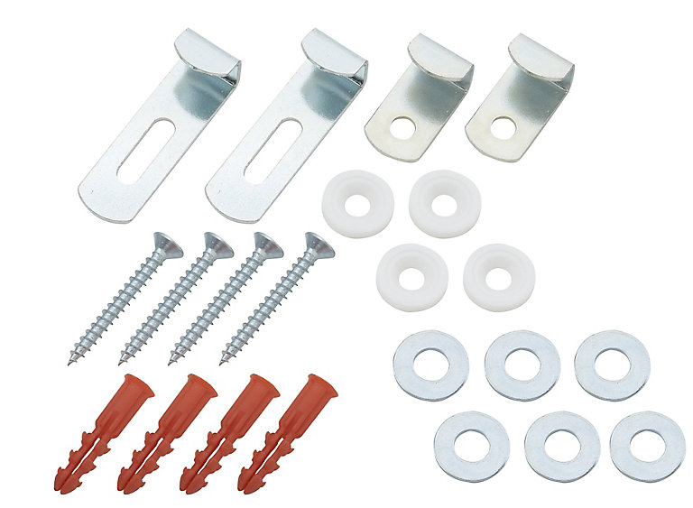 Product image for Phillips White Mirror screw (L)45mm