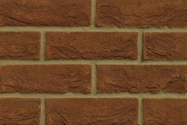 Product image for Forterra Oakthorpe Red Thrown Facing Brick 65mm