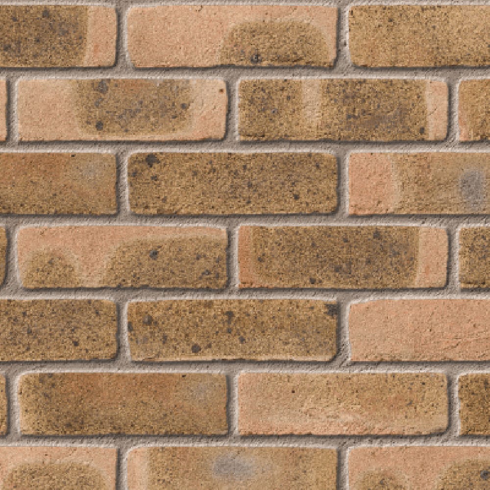 Image of Ibstock Coleridge Yellow Multi Stock Facing Brick Pack Of 500