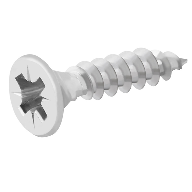 Product image for Diall Pozidriv Stainless steel Screw (Dia)4mm (L)20mm, Pack of 200