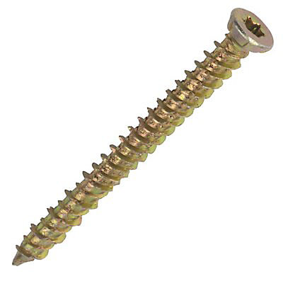 Product image for Easydrive PZ Double self-countersunk Zinc-plated Steel Screw (Dia)7.5mm (L)110mm, Pack of 100