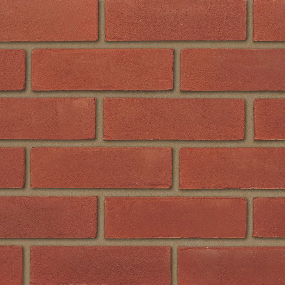 Product image for Ibstock Leicester Red Stock Facing Brick Pack Of 500