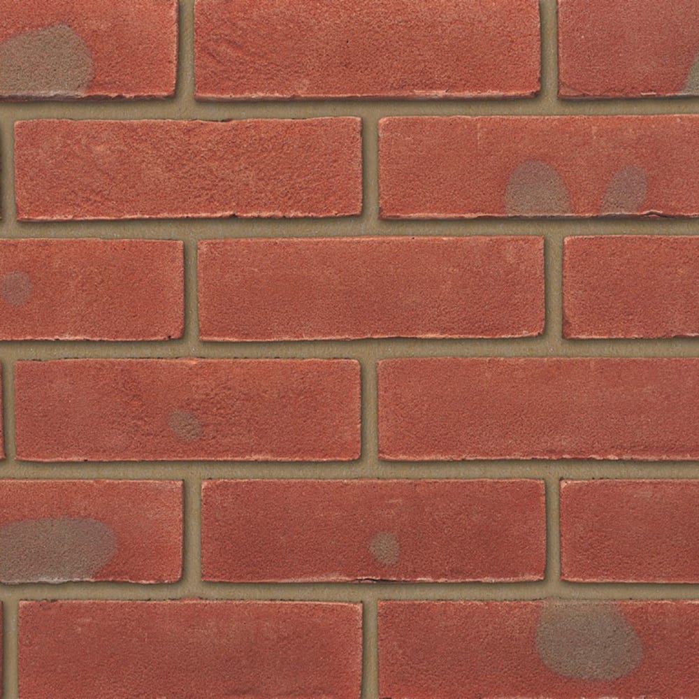 Product image for Ibstock Leicester Multi Red Stock Facing Brick Pack Of 500