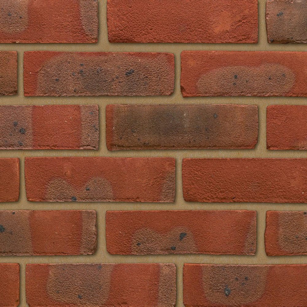 Product image for Ibstock Thakeham Red Multi Stock Facing Brick Pack Of 475