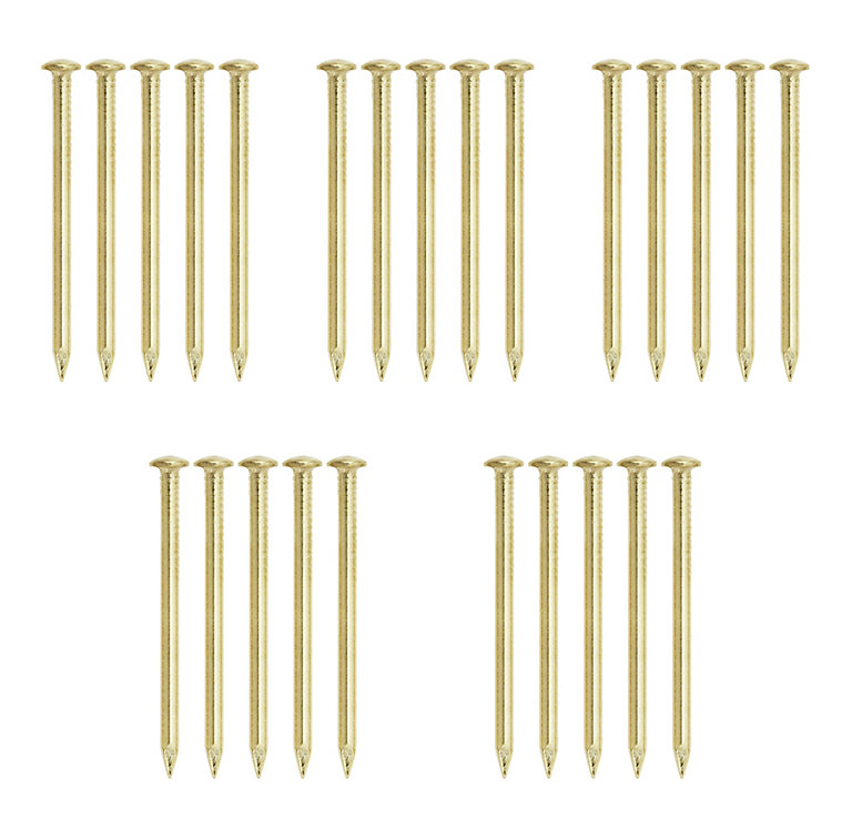 Image of B&Q Picture pin (L)26.5mm (Dia)1.5mm, Pack of 25
