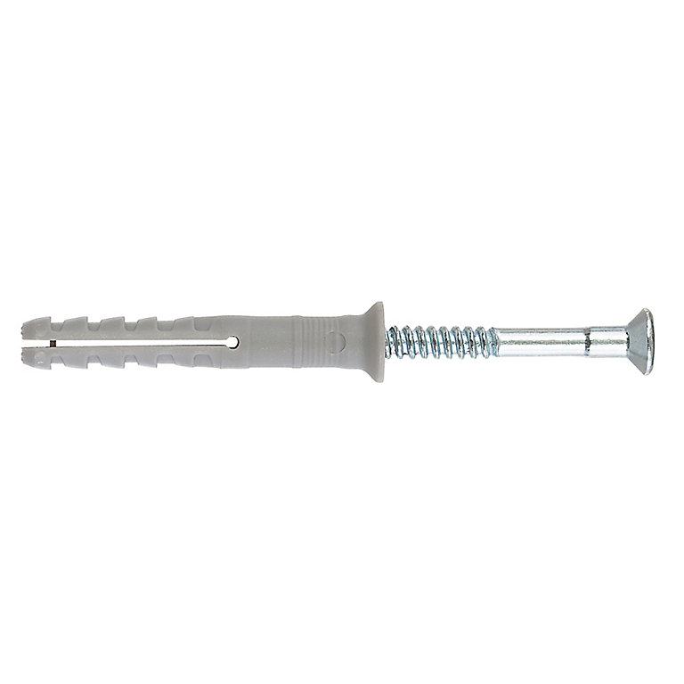 Product image for Fischer Countersunk Hammer fixing (L)60mm (Dia)6mm, Pack of 15