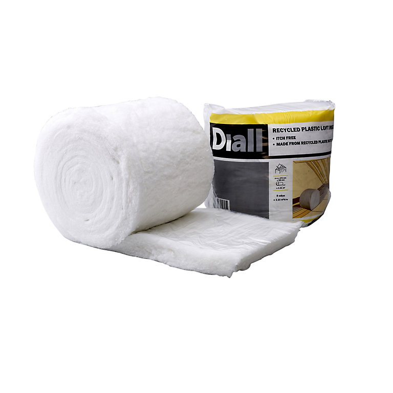 Product image for Diall Insulation roll, (L)6m (W)0.37m (T)100mm