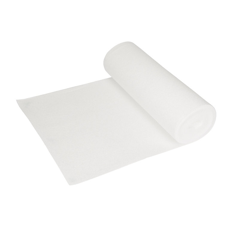 Product image for Diall White Insulation roll, (L)10m (W)0.5m (T)2mm