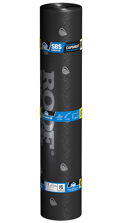 Product image for Roof Pro Black Torch-on cap sheet, (L)8m (W)1m