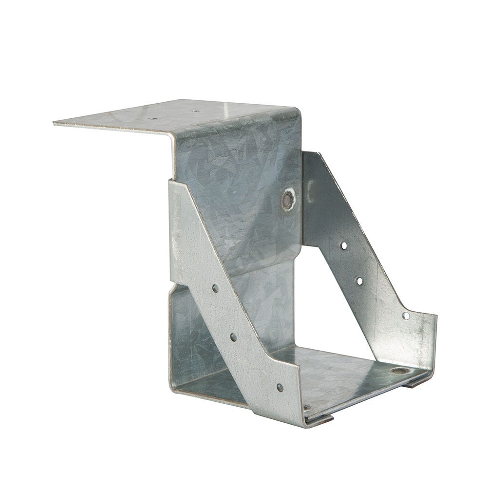 Product image for 100mm X 125mm Speed Pro Masonry Joist Hanger Galvanised Pack Of 15