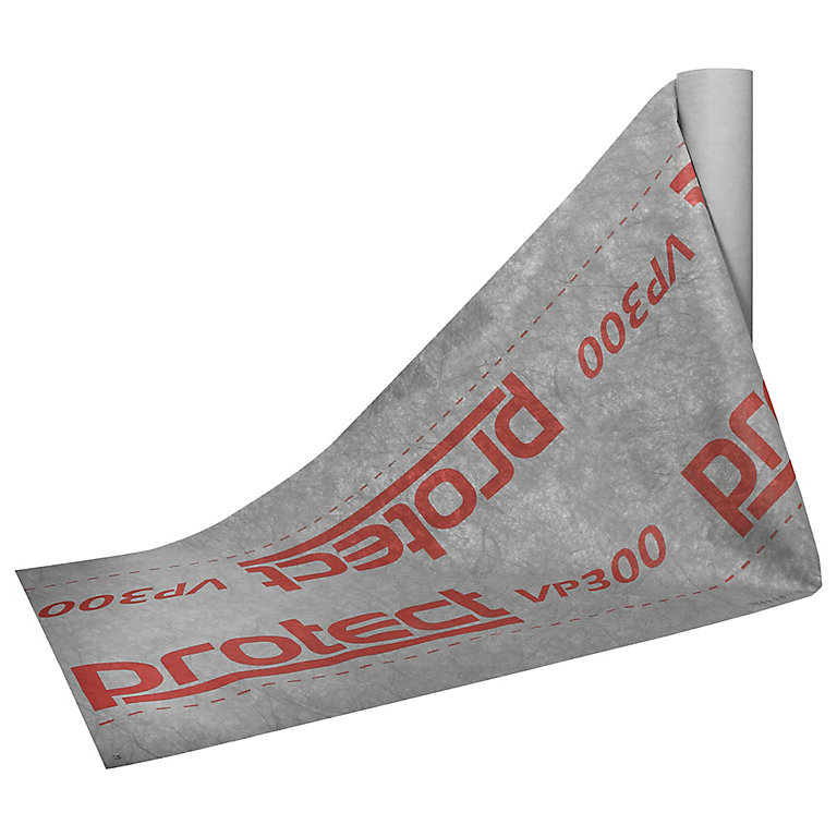Product image for Glidevale Type LR Grey Roofing felt underlay, (L)20m (W)1m