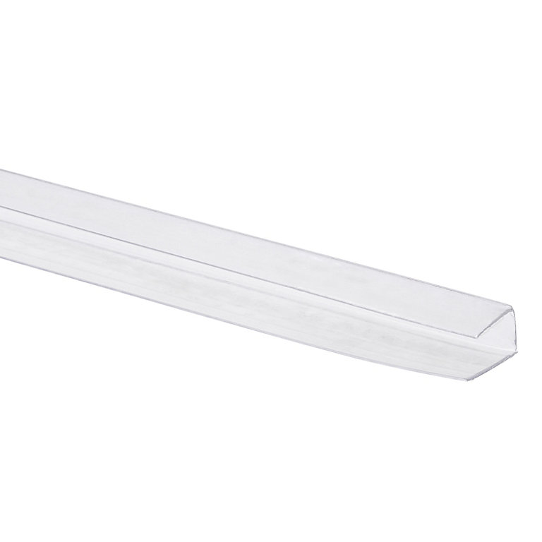 Product image for Polywall Clear Side flashing (L)3m