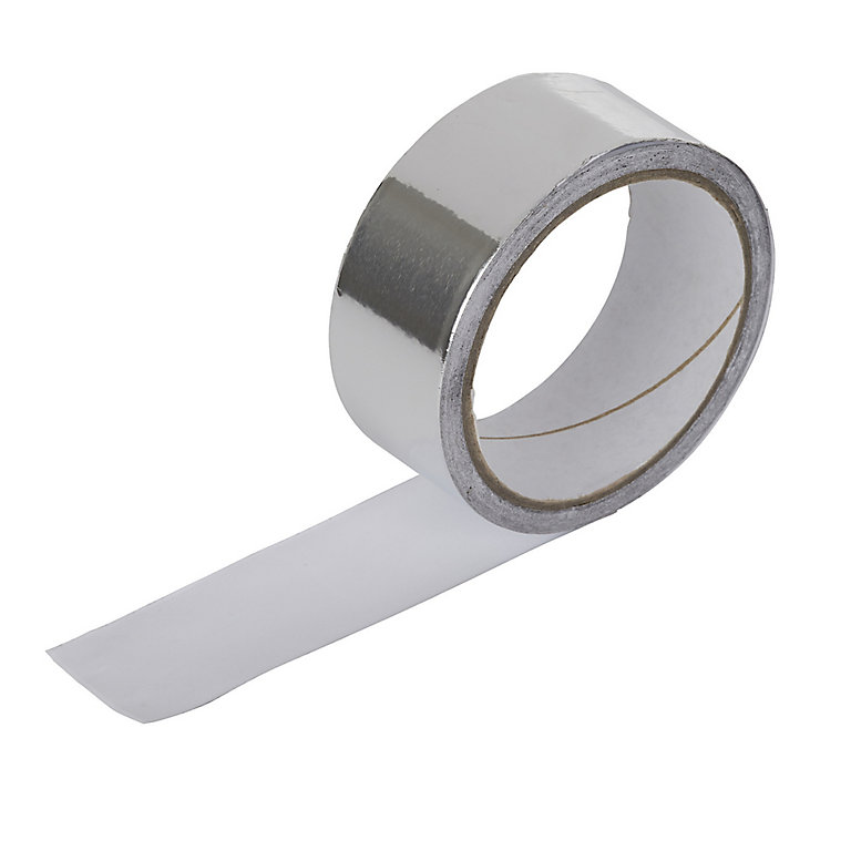 Product image for BTM Elastoself Aluminium Roofing felt Sealing Tape (L)10m (W)38mm