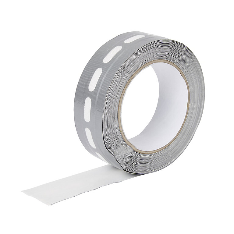 Product image for Polywall Polypropylene Grey Breather Tape (L)10000m (W)38mm
