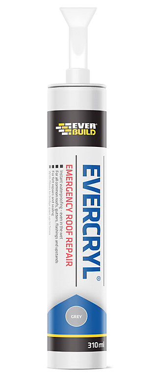 Product image for Everbuild Grey Emergency roof & gutter sealer, 310ml