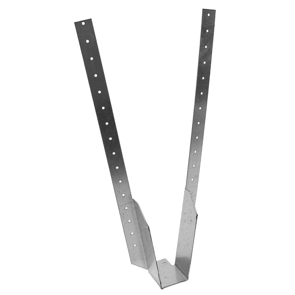 Product image for 100mm X 420mm Speed Pro Long Leg Timber To Timber Jiffy Joist Hanger Galvanised Pack Of 25