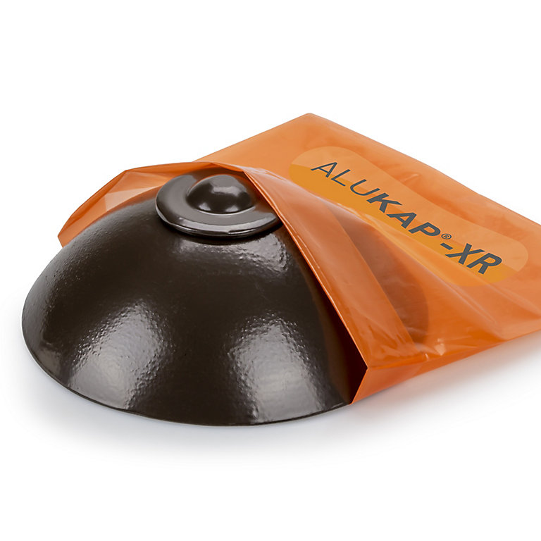 Product image for Alukap XR Brown Pinnacle cap (L)185mm (W)185mm