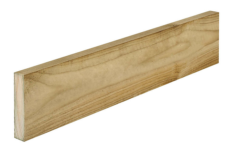 Product image for Treated Rough Sawn Treated Stick timber (L)1.8m (W)75mm (T)22mm