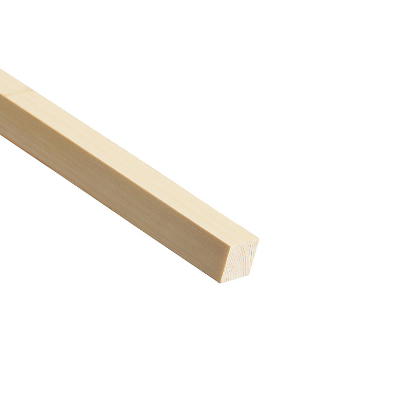 Product image for Smooth Planed Square edge Pine Stripwood (L)2.4m (W)25mm (T)25mm STPN29