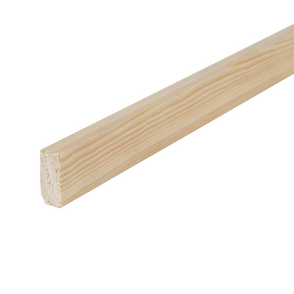 Product image for 13mm X 25mm Planed Softwood PAR Timber (1'' X 0.5'') Finish 8.5mm X 20.5mm