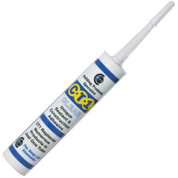 Product image for CT1 Sealant & Construction Adhesive Clear 290ml