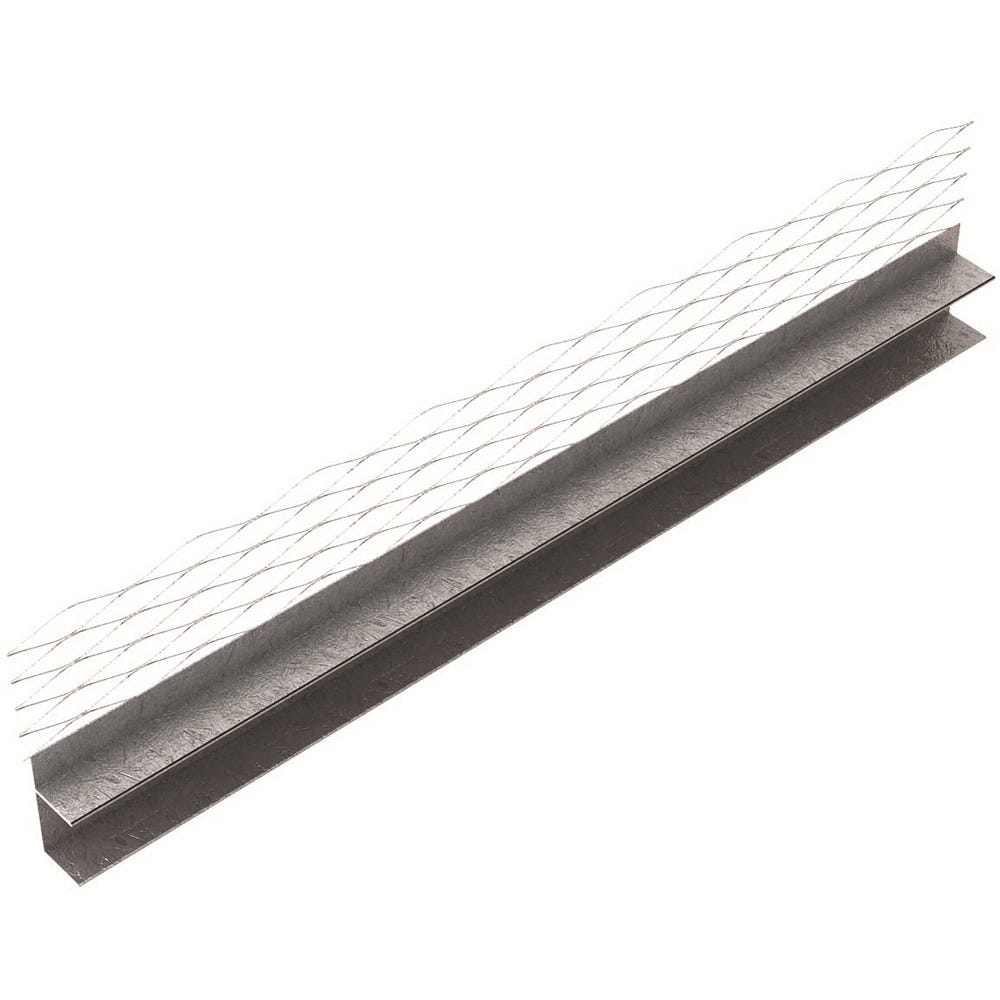 Image of 13mm Speed Pro Architrave Bead With Return Galvanised 3000mm (579) Pack Of 10