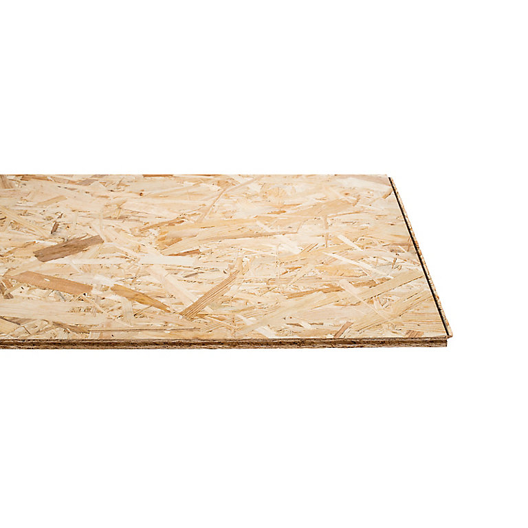 Image of OSB Tongue & groove Wood Board (L)2.4m (W)0.6m (T)18mm