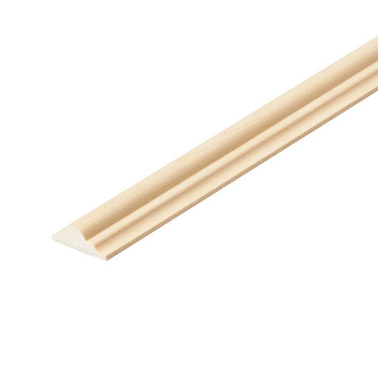 Image of Natural Pine Astragal Moulding (L)2.4m (W)34mm (T)12mm