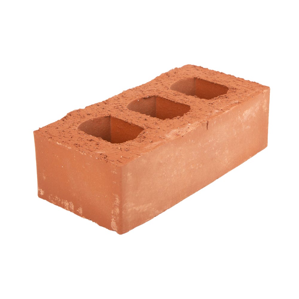 Product image for Engineering Brick Class B Smooth Red Perforated