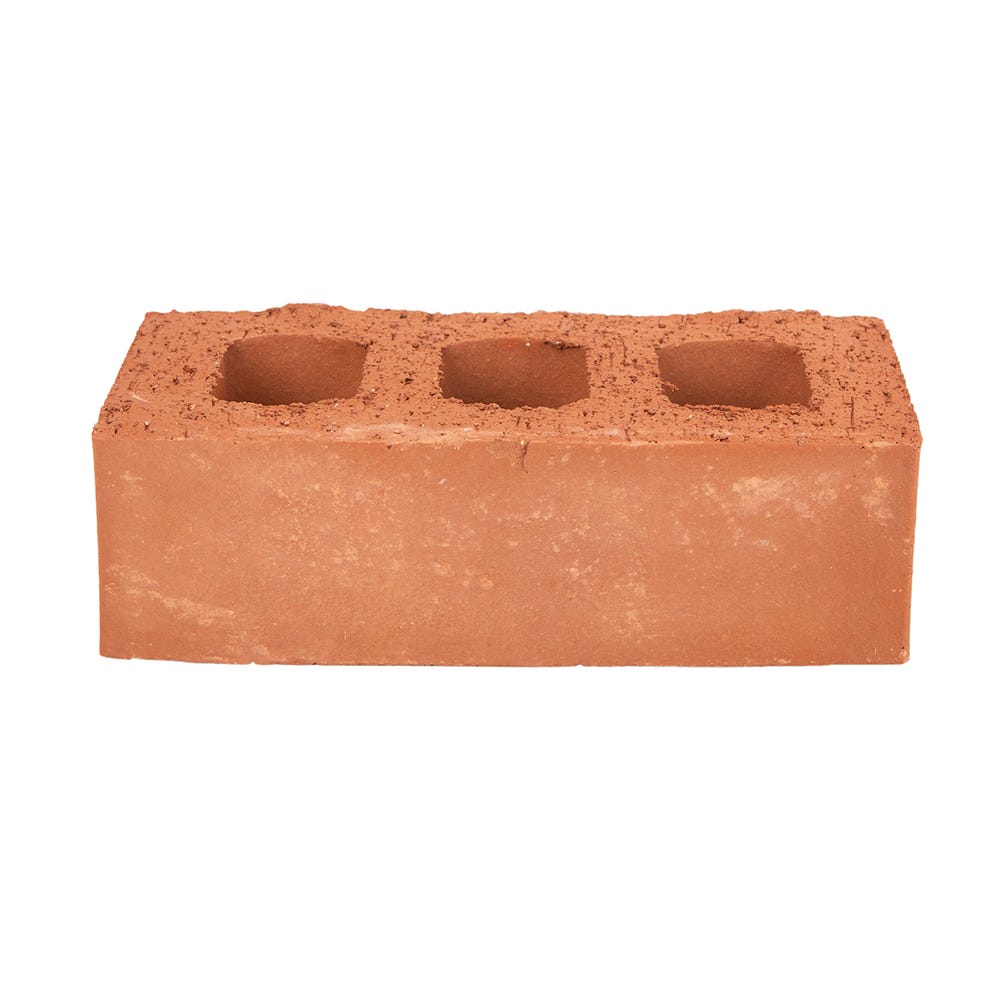 Product image for Engineering Brick Class B Smooth Red Perforated